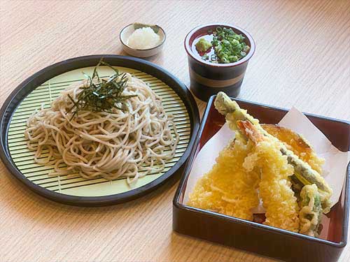 紬屋天そばランチ
